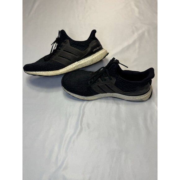 Adidas ULTRABOOST 1.0 SHOES Black Mens 10 - Picture 1 of 7